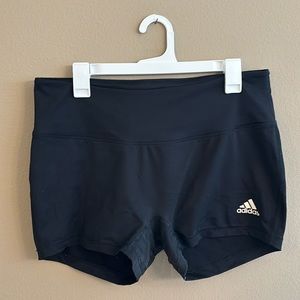 Women’s Adidas Climalite Black Spandex Shorts Size XL